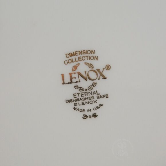 Eternal by Lenox USA Fruit Dessert Sauce Bowl GOLD TRIM - Picture 4 of 11